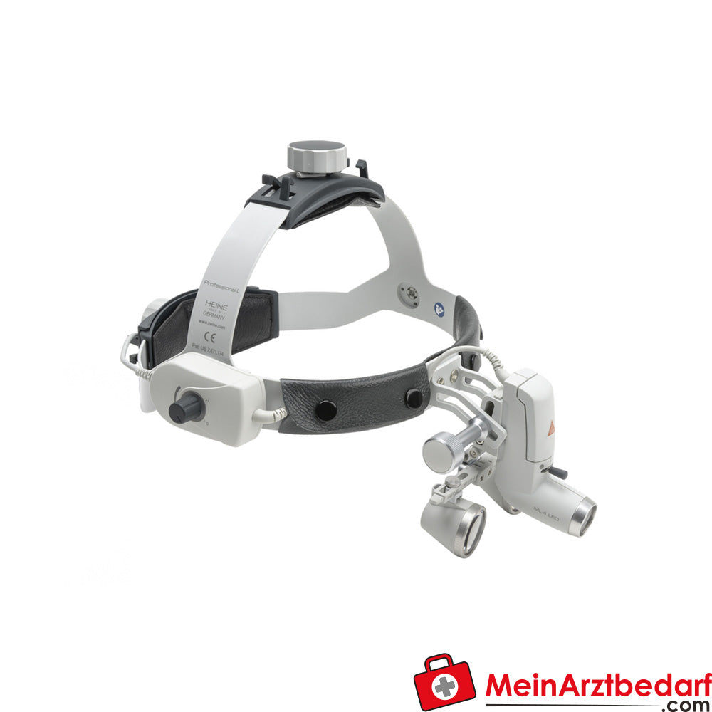 HEINE ML4 LED Haedlight mit HR / HRP BINOKULARLUPEN - 2.5x/420mm.