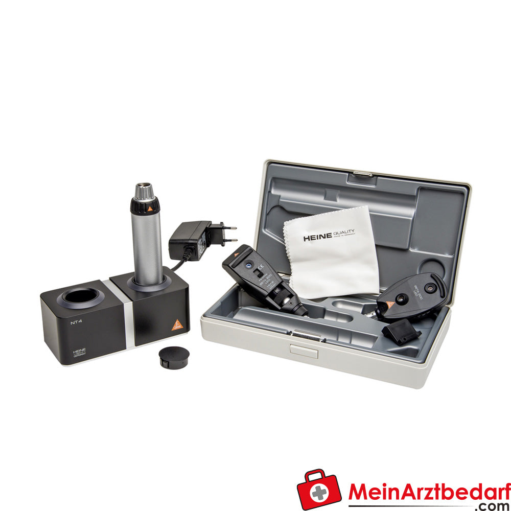 HEINE BETA 200 LED Strich-Skiaskop mit BETA4 USB Ladegriff/BETA4 NT Ladegriff.