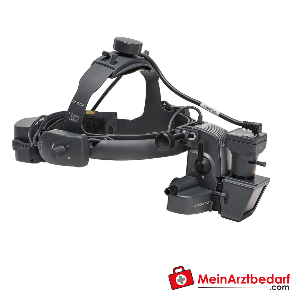 HEINE Omega 500 LED mit DV1 digitaler Videokamera.