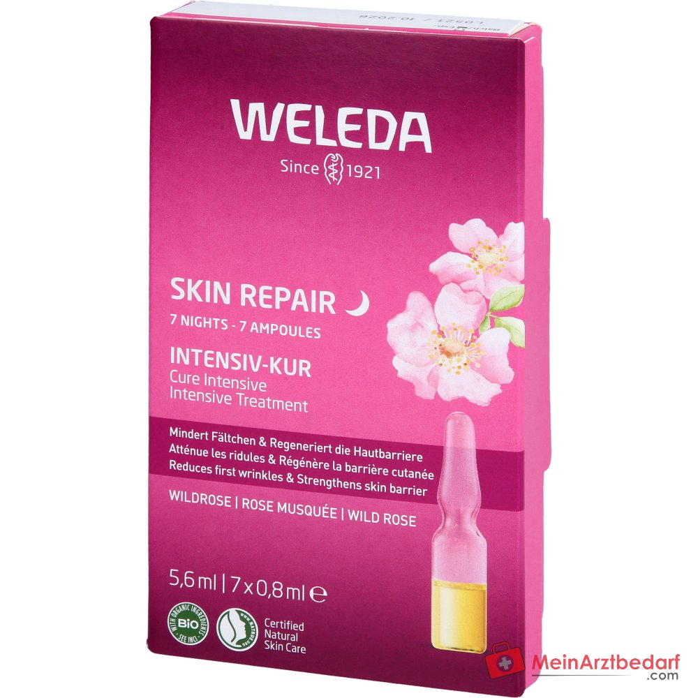 Weleda Skin Repair Intensiv-Kur Ampullen, 7 Stück (5,6 ml)