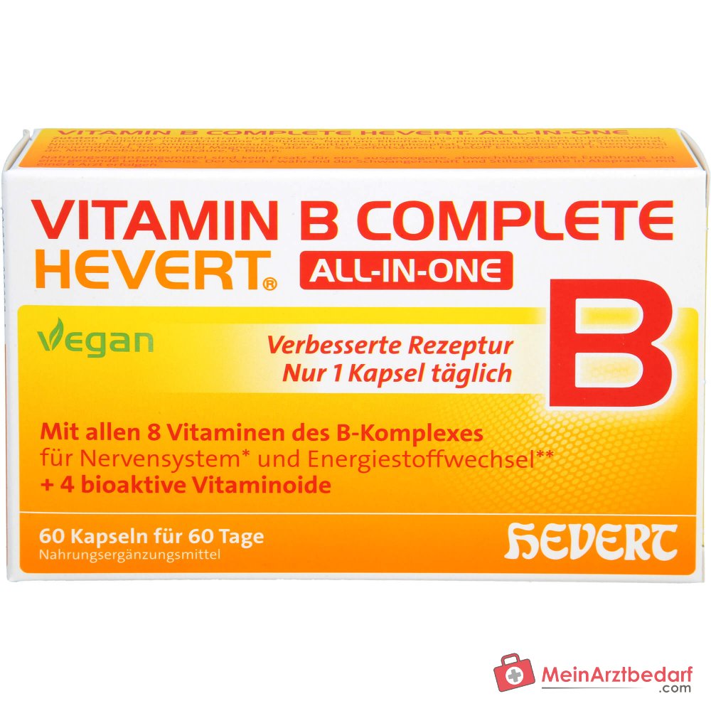 Hevert Vitamin B Complete All-in-One Kapseln, 60 St.