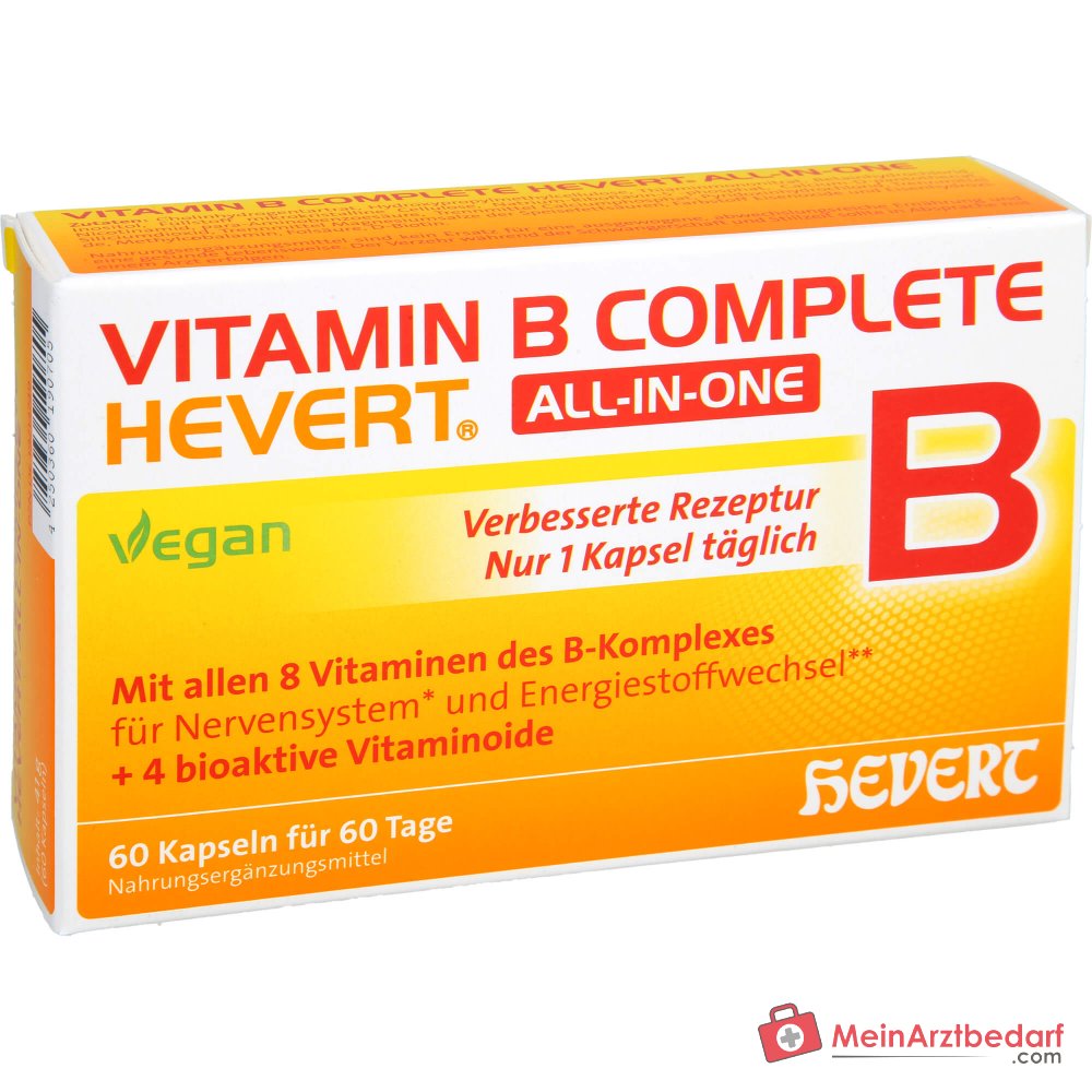 Hevert Vitamin B Complete All-in-One Kapseln, 60 St.