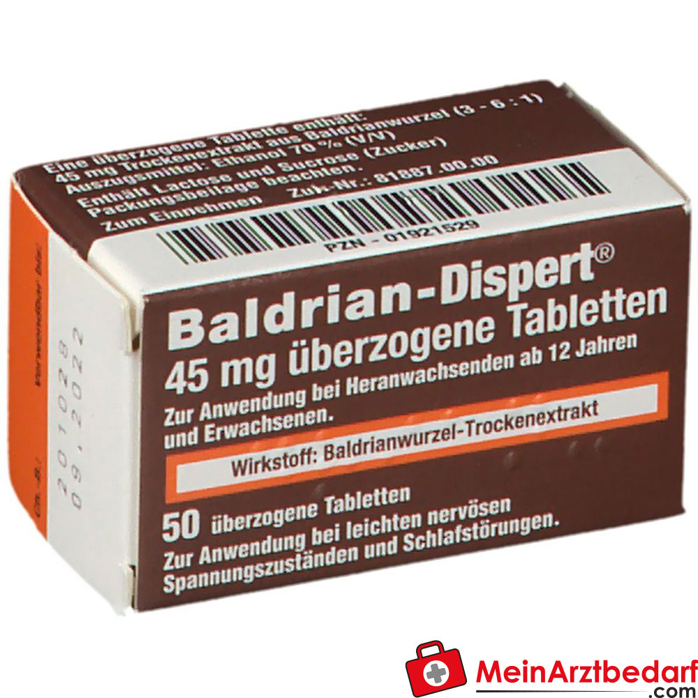 Baldrian-Dispert 45mg.