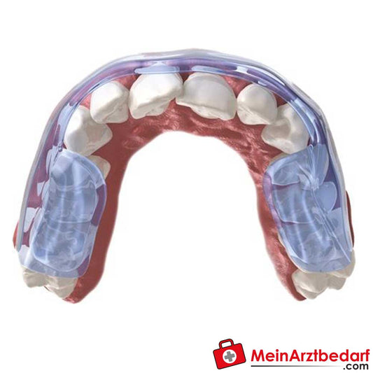 Aqualizer Zahnschiene, Soforthilfe bei CMD-Beschwerden.
