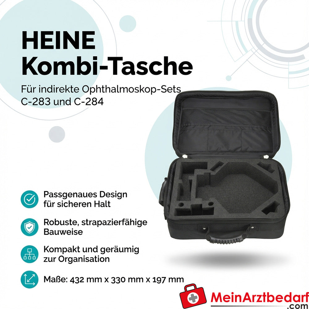 Heine combination bag for indirect ophthalmoscope C-283/C-284 432 x 330 x 197 mm