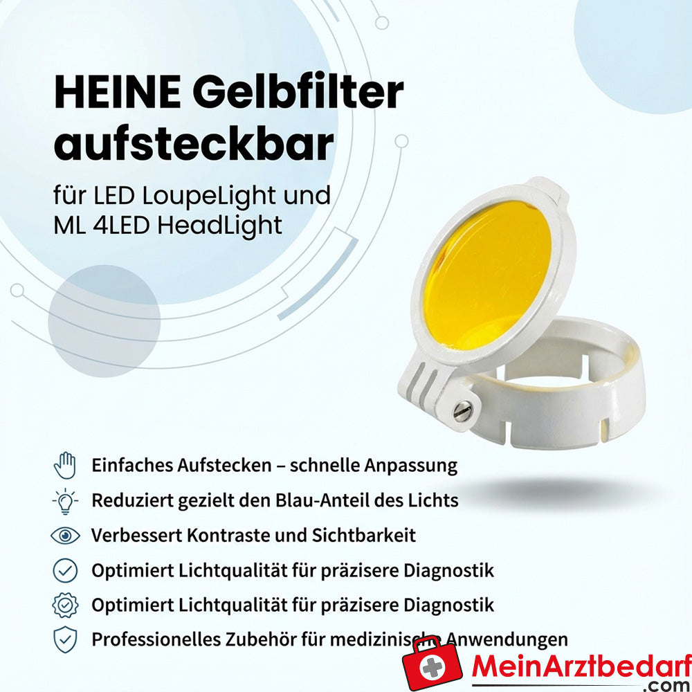 Heine yellow filter for LoupeLight2