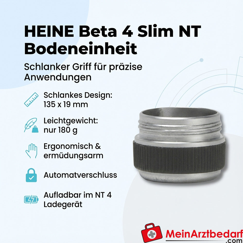 Heine Beta 4 Slim NT floor unit 135 mm x 19 mm, automatic closure