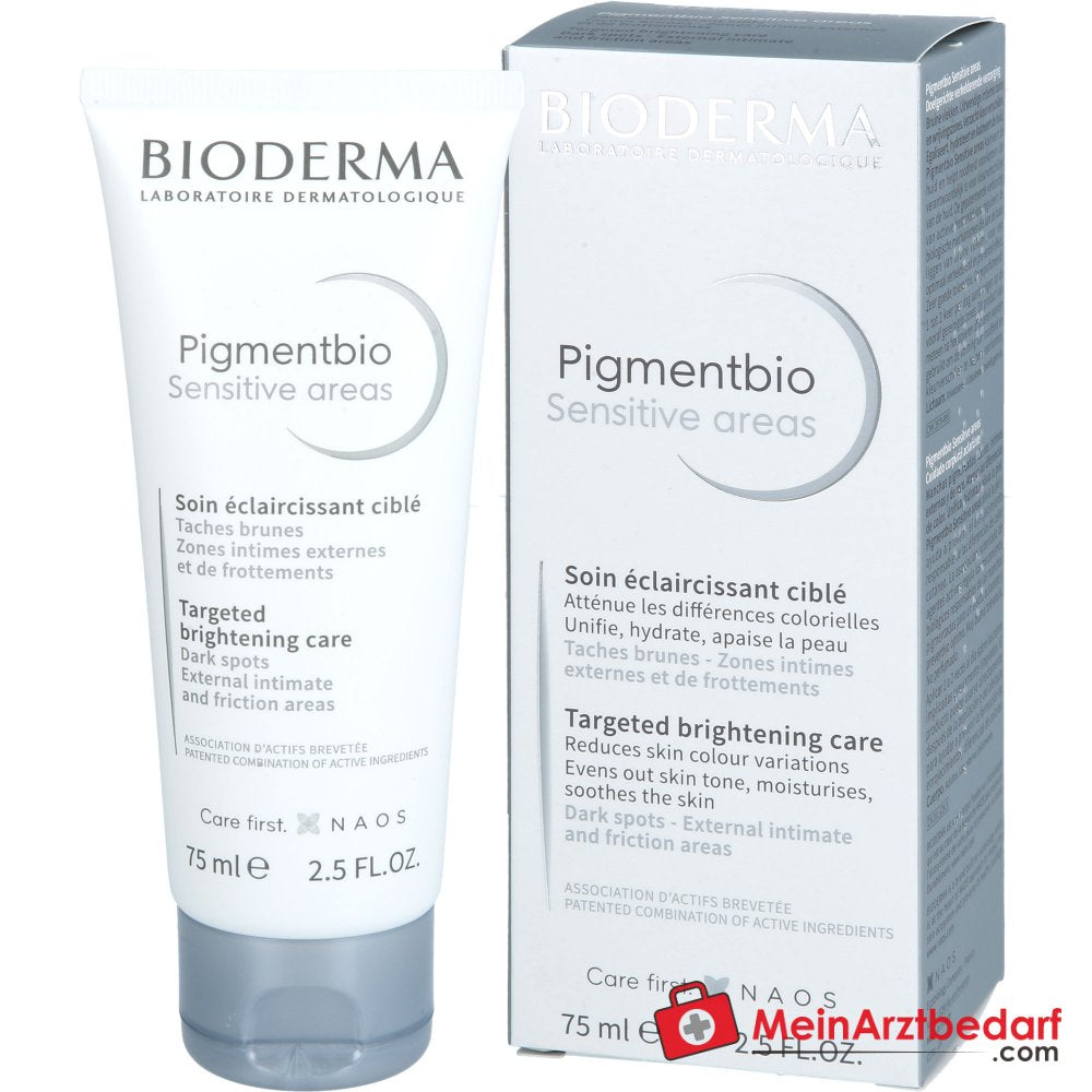 Bioderma Pigmentbio Sensitive Areas Creme, 75 ml.