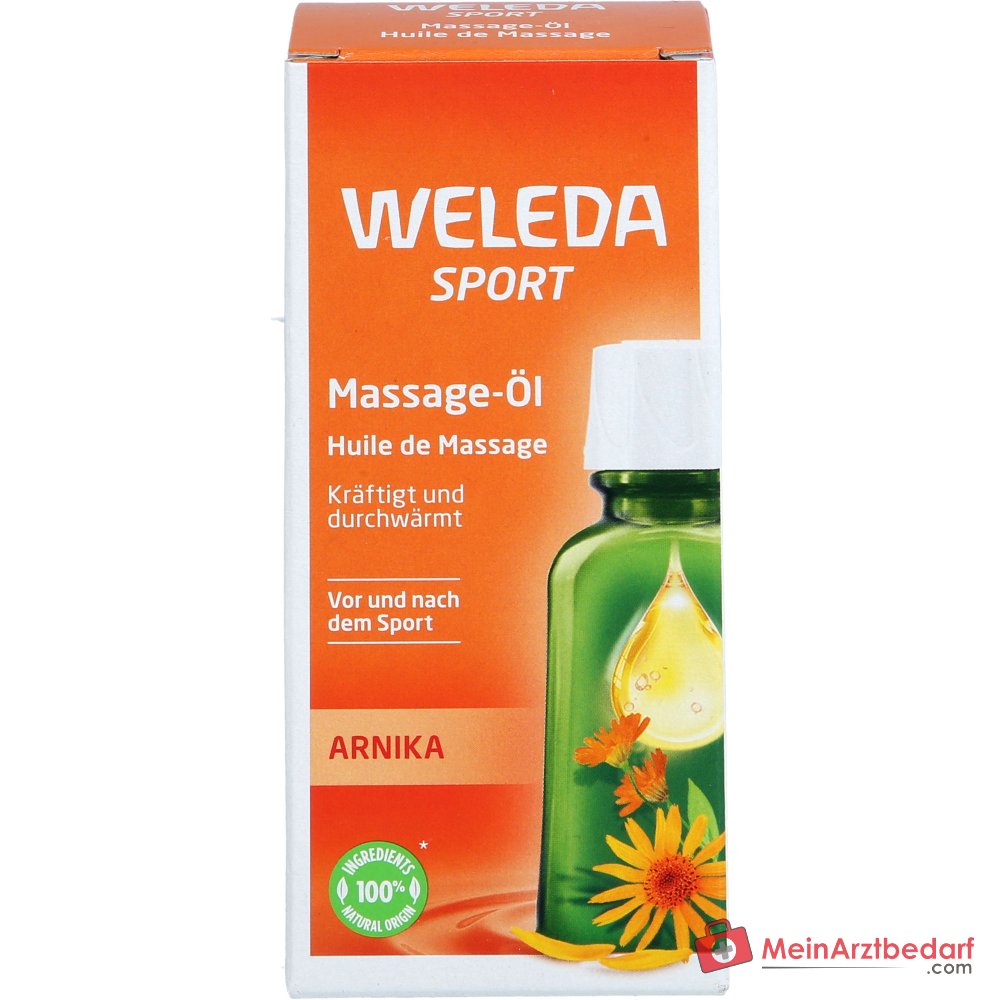 Weleda Sport Massage-Öl Arnika, 50 ml