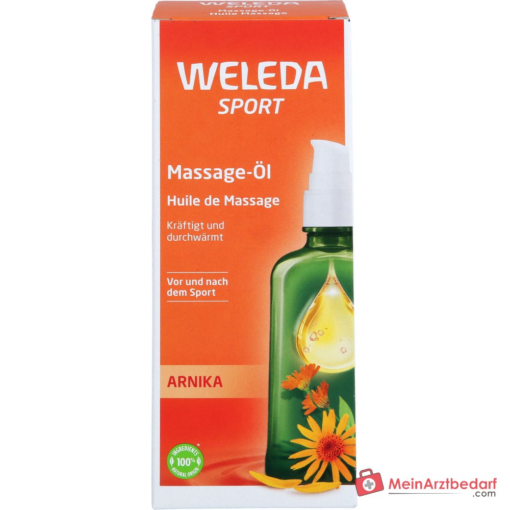 Weleda Sport Massage-Öl Arnika, 100 ml