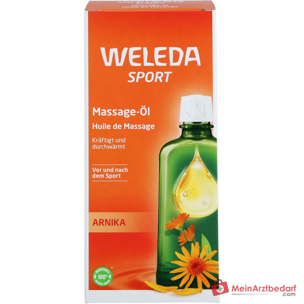 Weleda Sport Massage-Öl Arnika, 200 ml