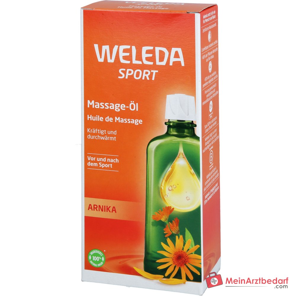 Weleda Sport Massage-Öl Arnika, 200 ml