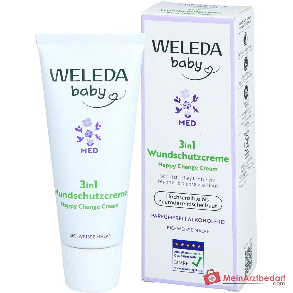 Weleda Witte Malva Luierzalf, 50 ml