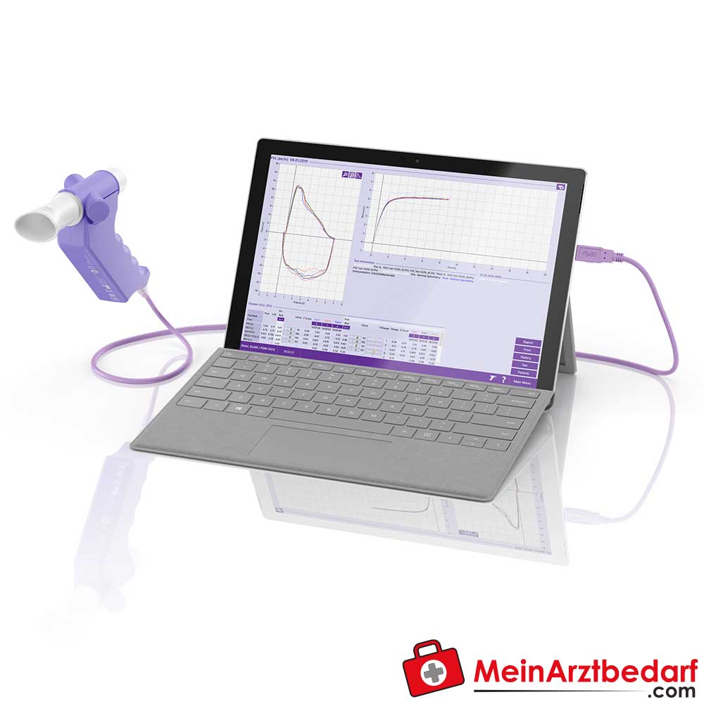 ndd Easy on-PC Spirometer.