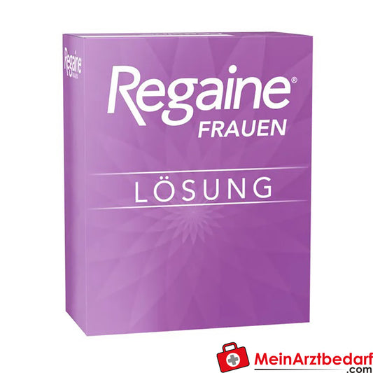 Regaine Frauen Lösung mit 2% Minoxidil.