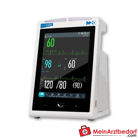 Medical Econet Vitalparameter Monitor M20 | EKG 8" Touchscreen.