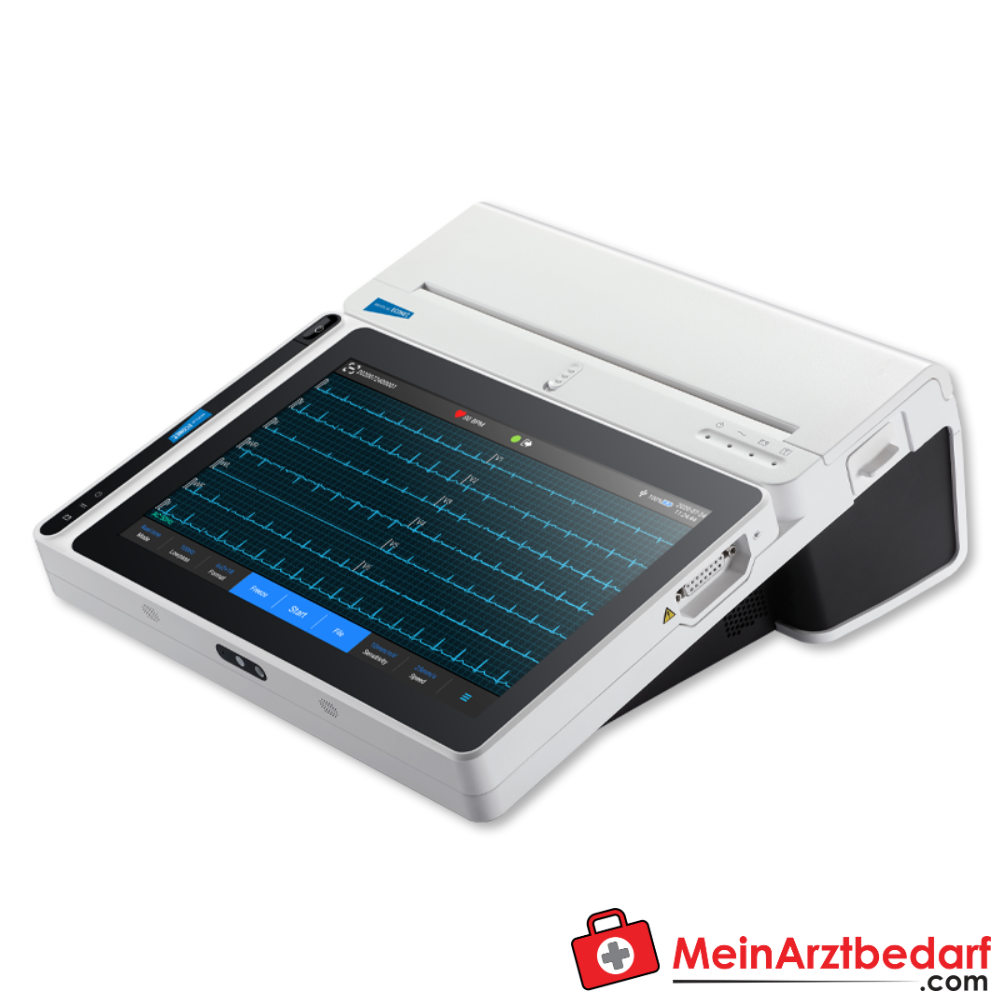 CARDIO M-PAD 10 inkl. Docking-Drucker.