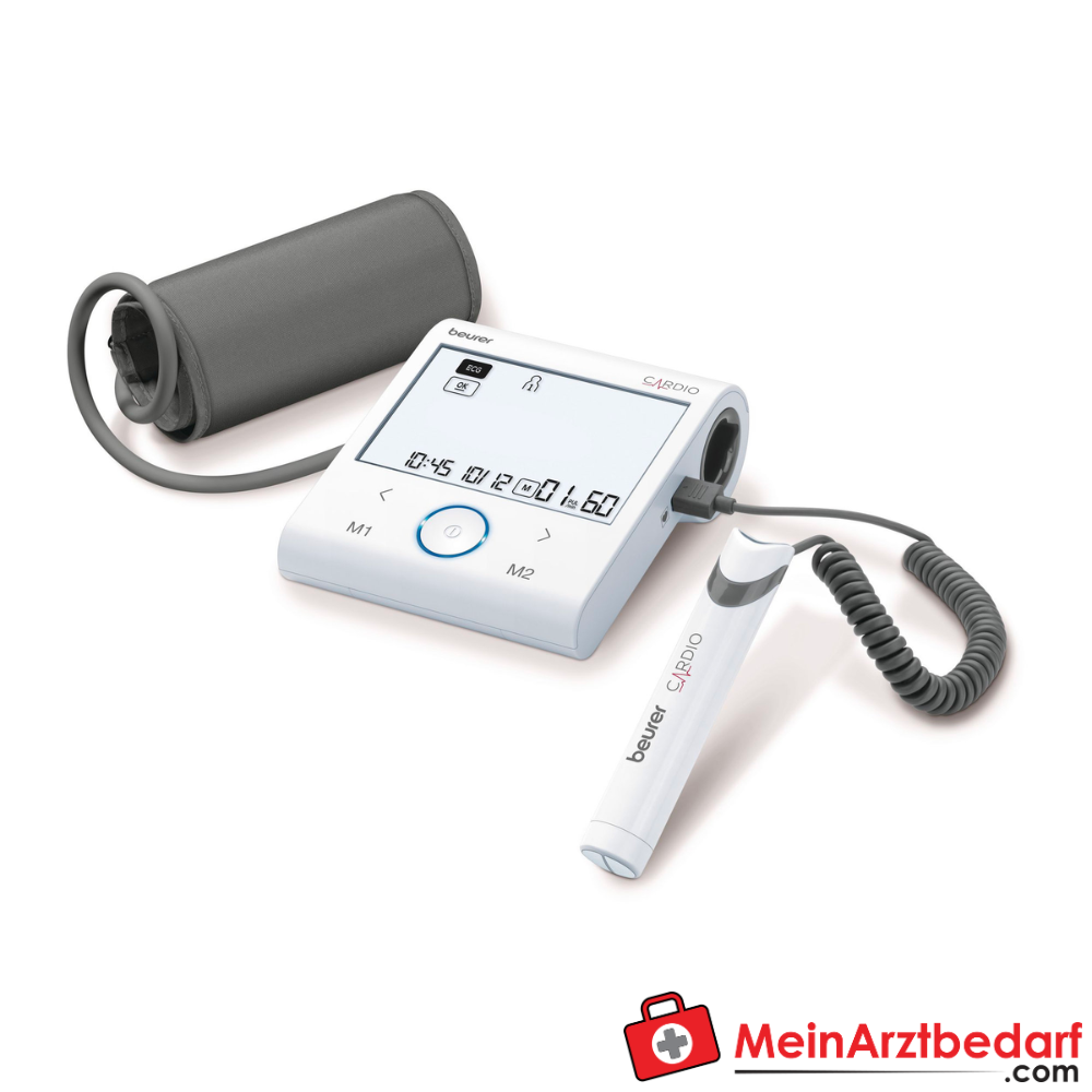 Beurer BM 96 Oberarm-Blutdruckmessgerät mit EKG.