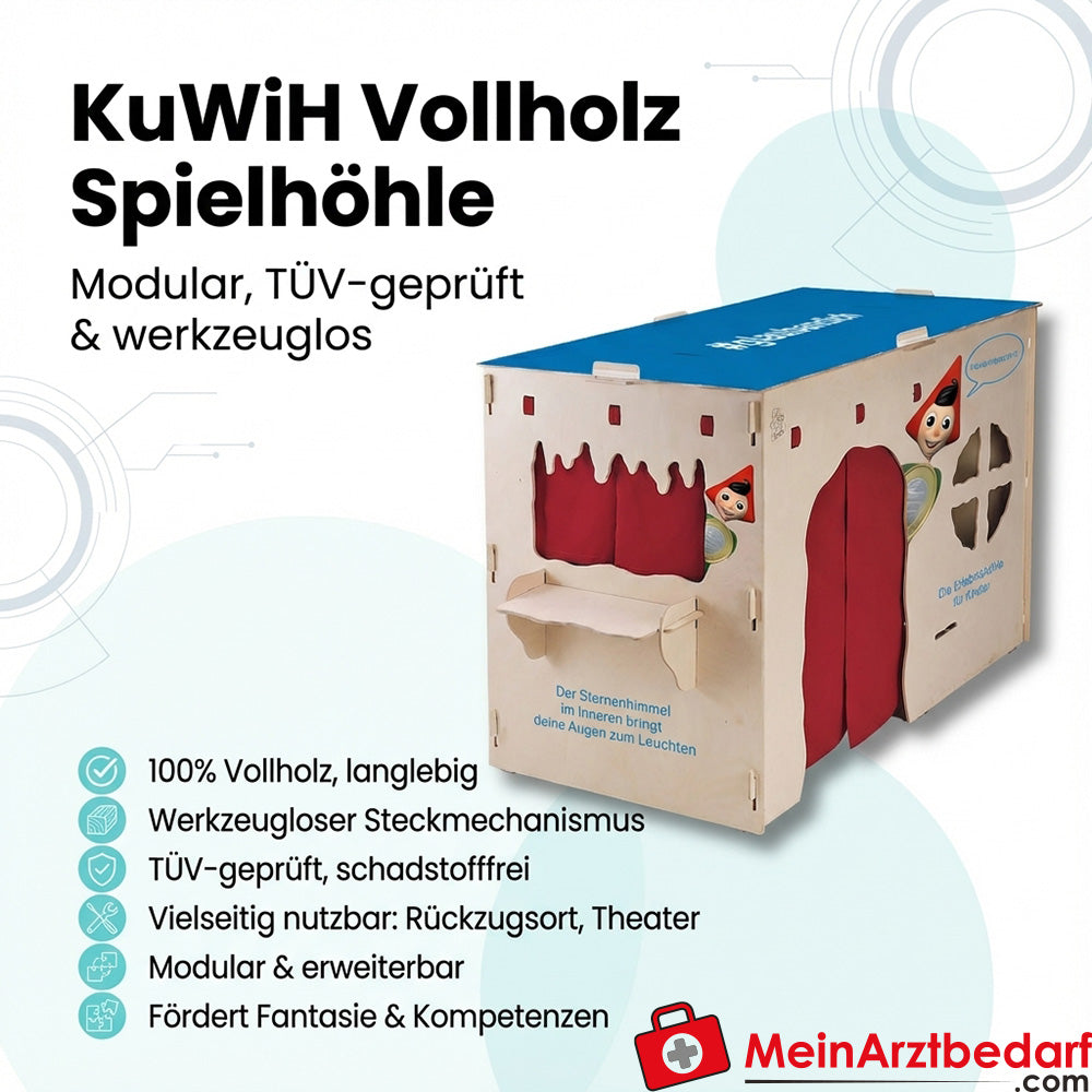 KuWiH Spielhöhle mit Firmenbranding (nach Wunsch)