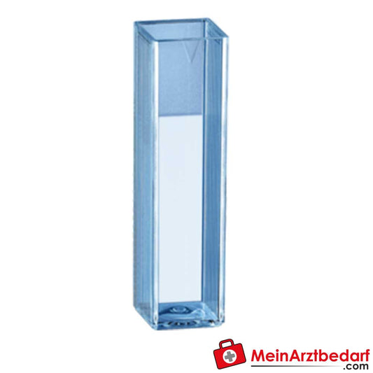 Sarstedt Küvetten und Eindrückstopfen.