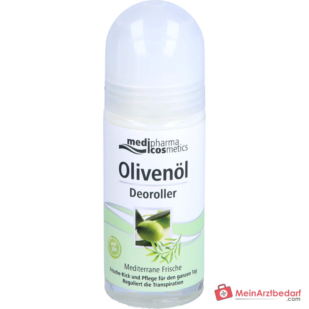 medipharma cosmetics Olivenöl Deoroller Mediterrane Frische, 50 ml