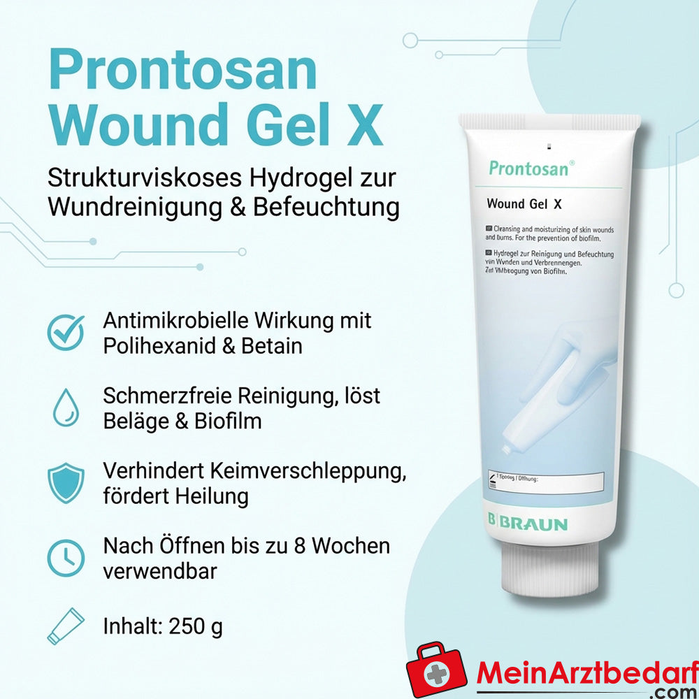 B. Braun Prontosan Wound Gel X Polihexanide Gel 250 g tubo