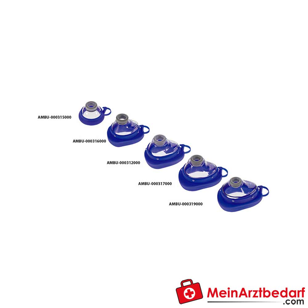 Ambu Silikon-Maske für Beatmungsbeutel Ambu Mark IV, wiederverwendbar.