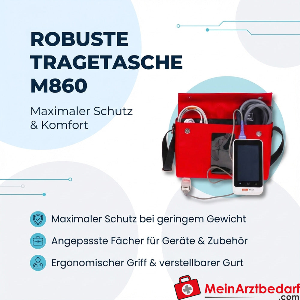 Tragetasche für Biolight & PalmcareDUO Handheld-Monitore