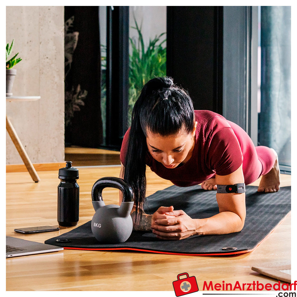 Polar Armband für Verity Sense, Schwarz (ohne Sensor).