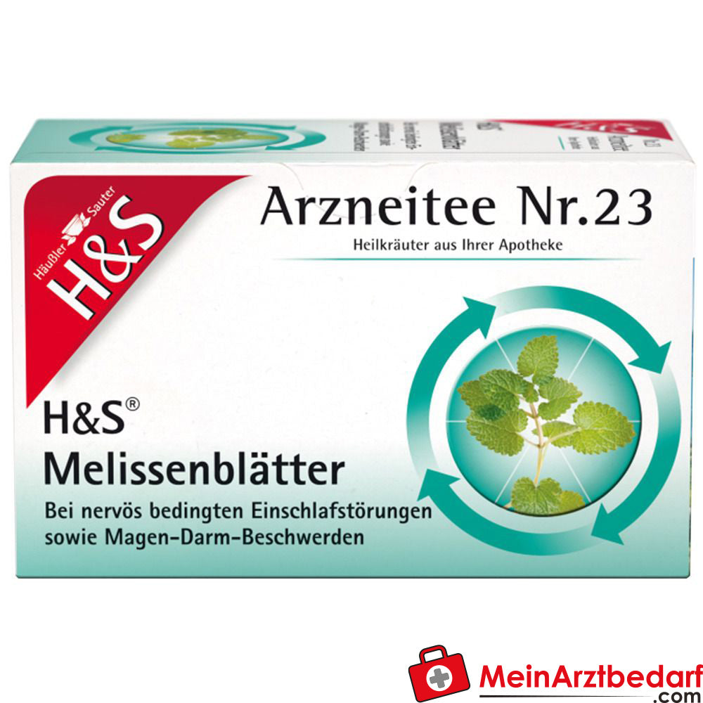 H&S Melissenblätter Nr. 23.