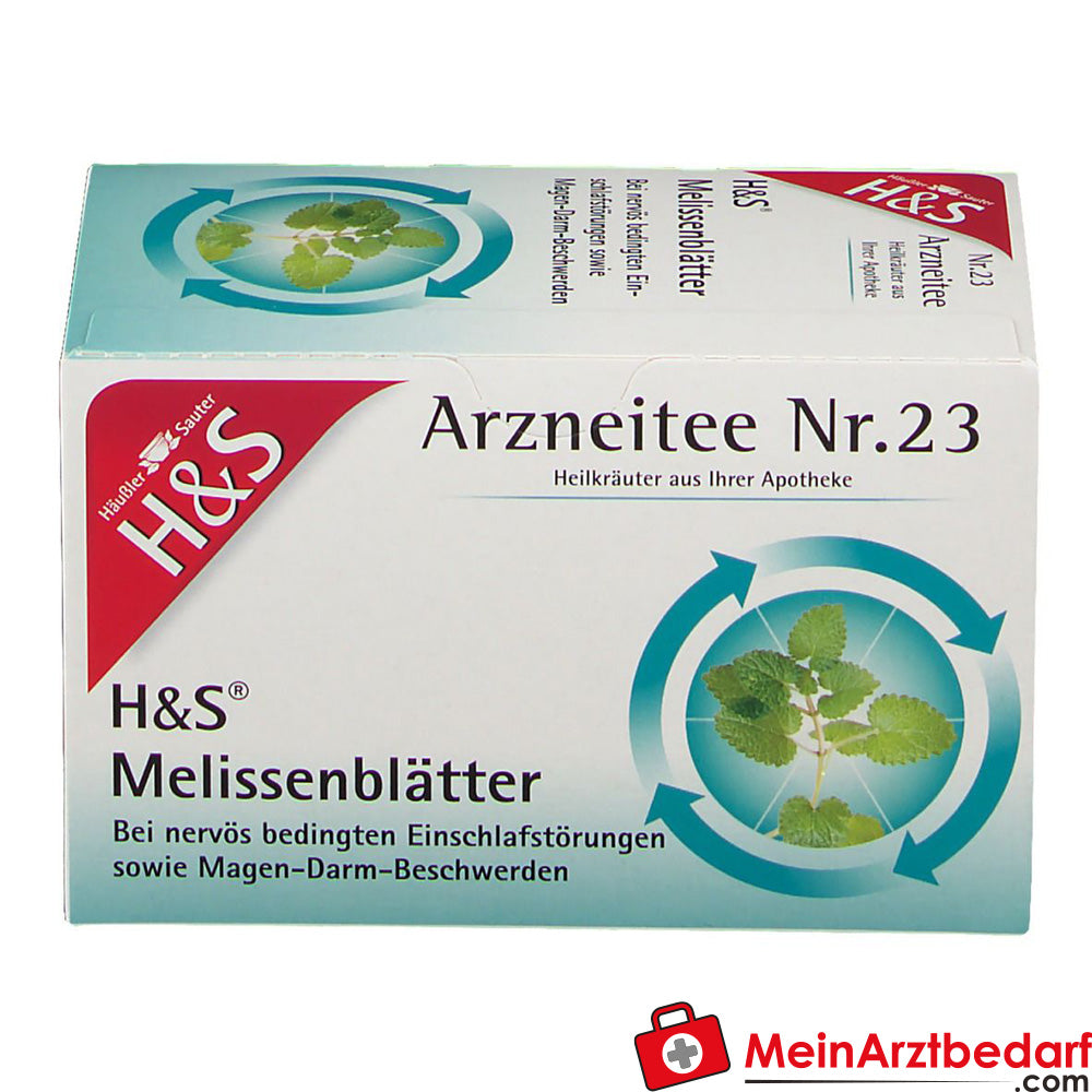 H&S Melissenblätter Nr. 23.