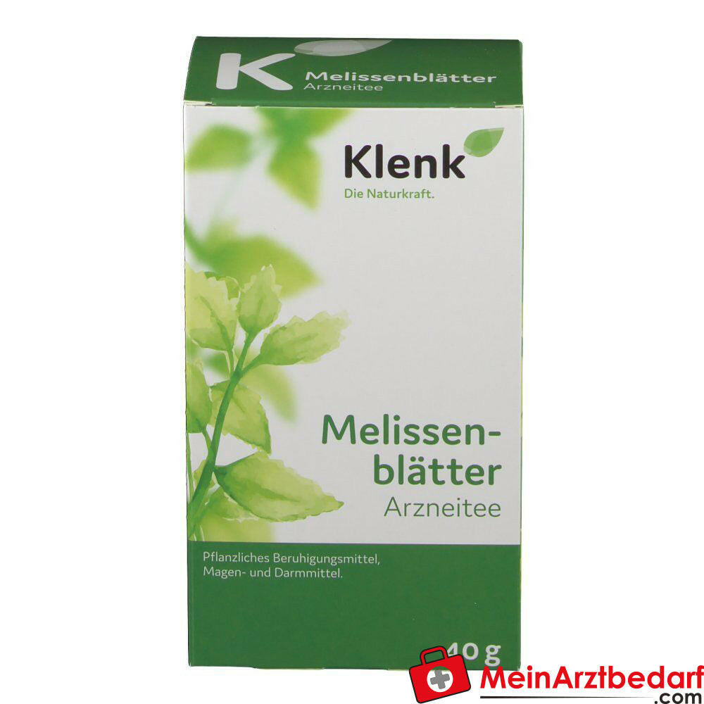 Klenk Melissenblätter Tee.