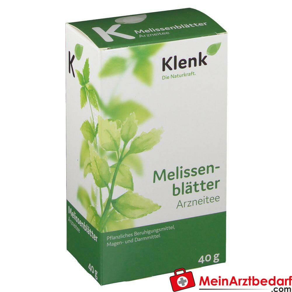 Klenk Melissenblätter Tee.