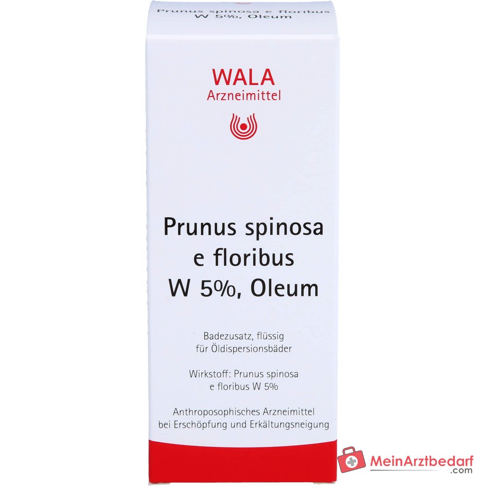 WALA Prunus spinosa e floribus Schlehdornblüten Badezusatz Öl, 100 ml