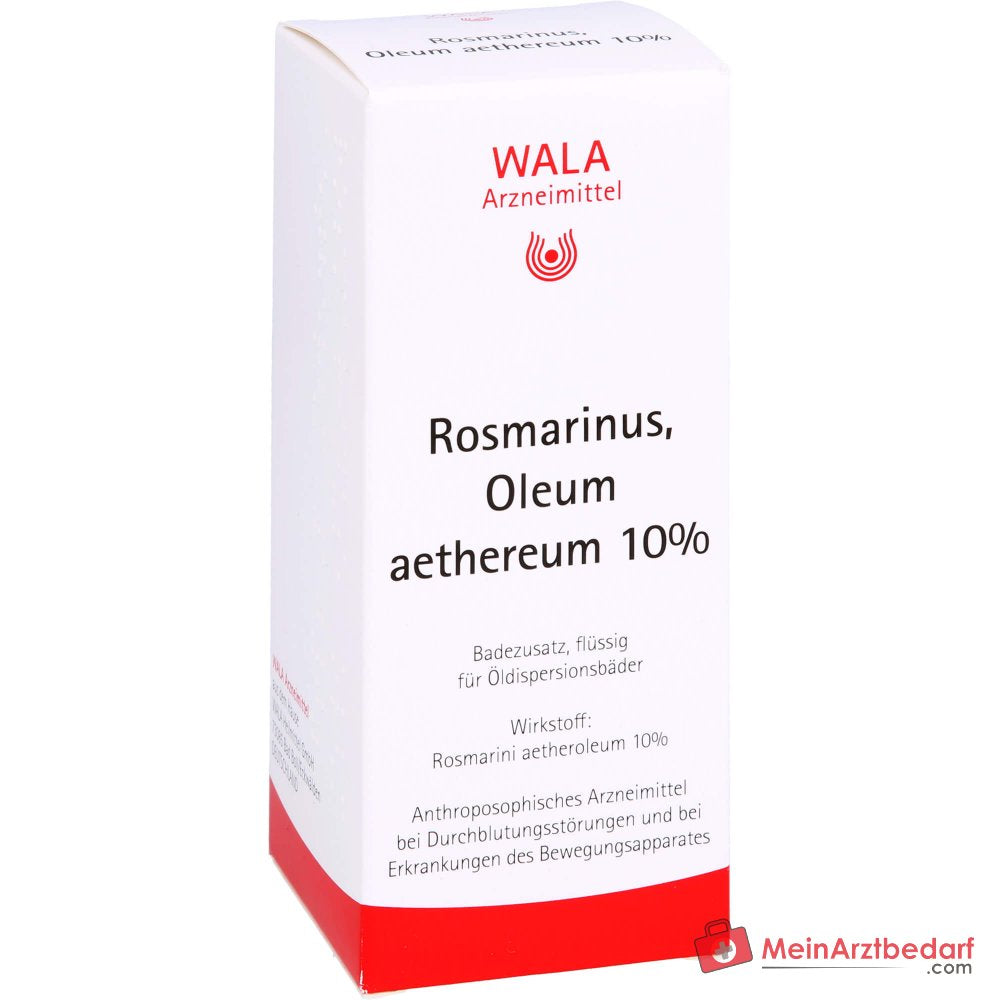 WALA Rosmarinus Oleum aethereum 10% Rosmarinöl Badezusatz, 100 ml