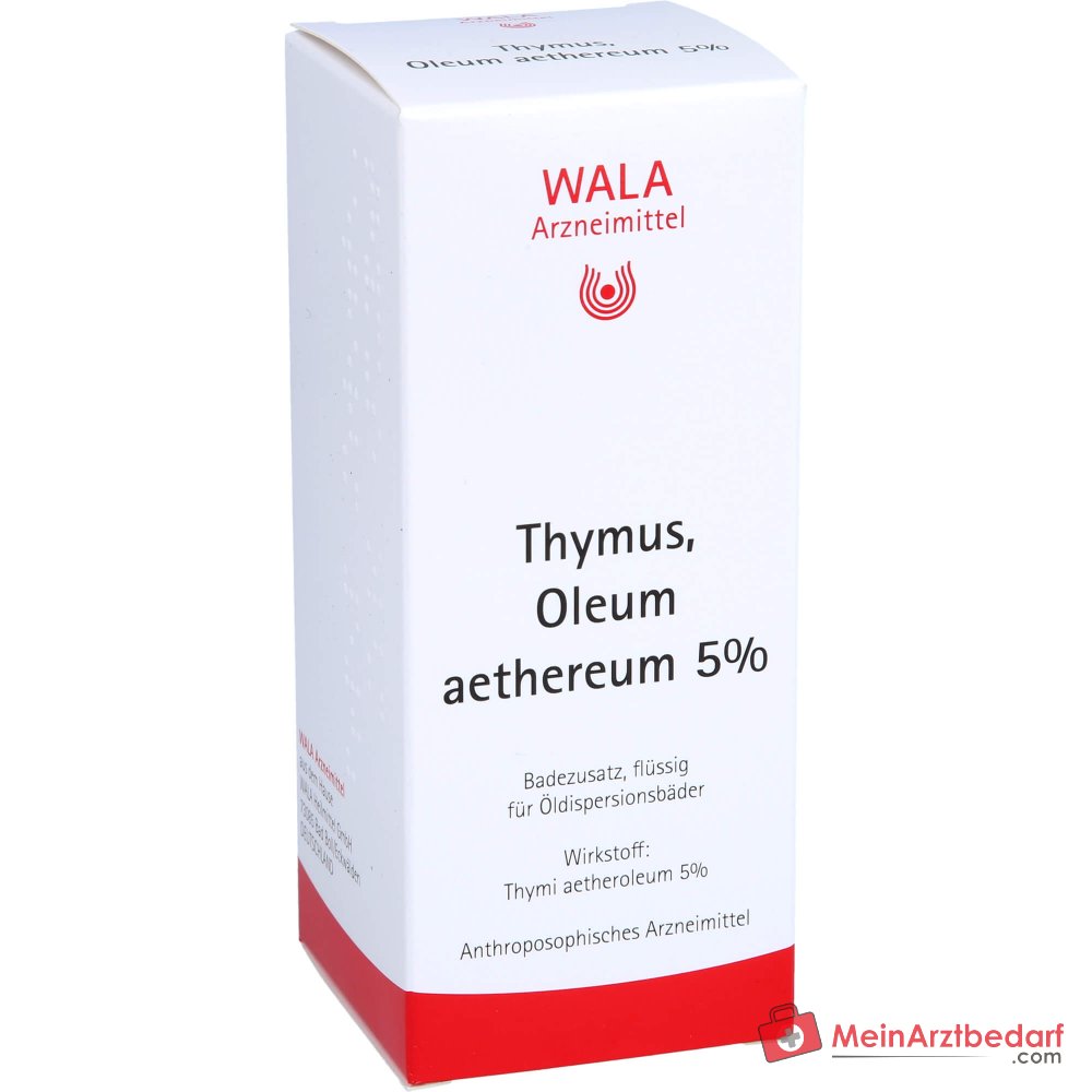 WALA Thymus Oleum aethereum 5% Tijmolie Badadditief, 100 ml