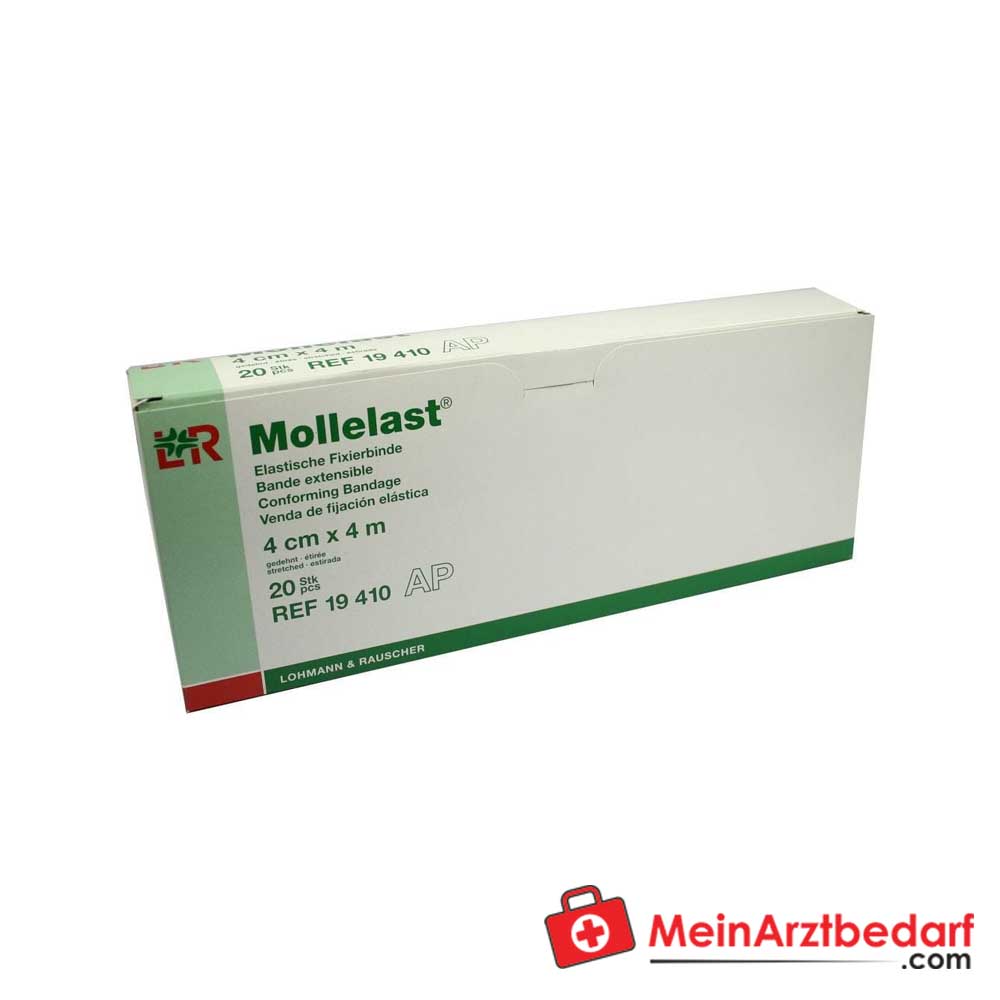 Mollelast Elastische Fixierbinde lose im Karton, 20 Stk..