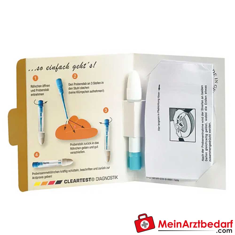 Cleartest Humanofecal Stuhltest.