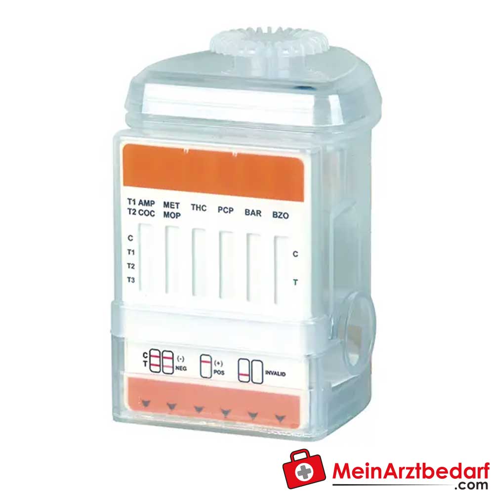 Cleartest Multi Drug Cup 8-fach Drogentest, 1 St..