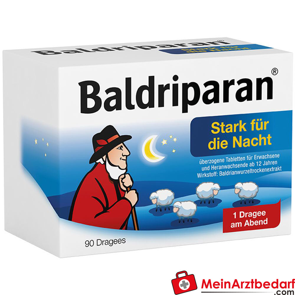 Baldriparan Stark für die Nacht.