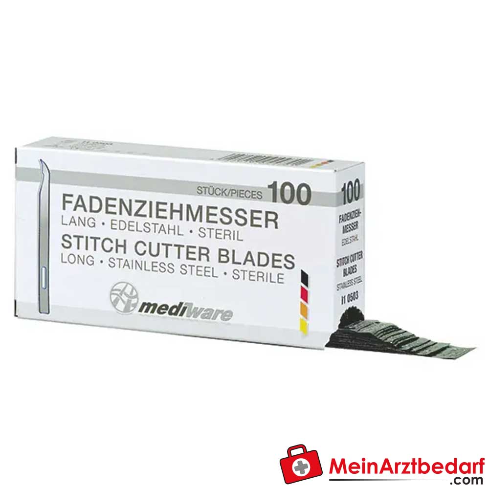 Mediware Fadenziehmesser Lang.