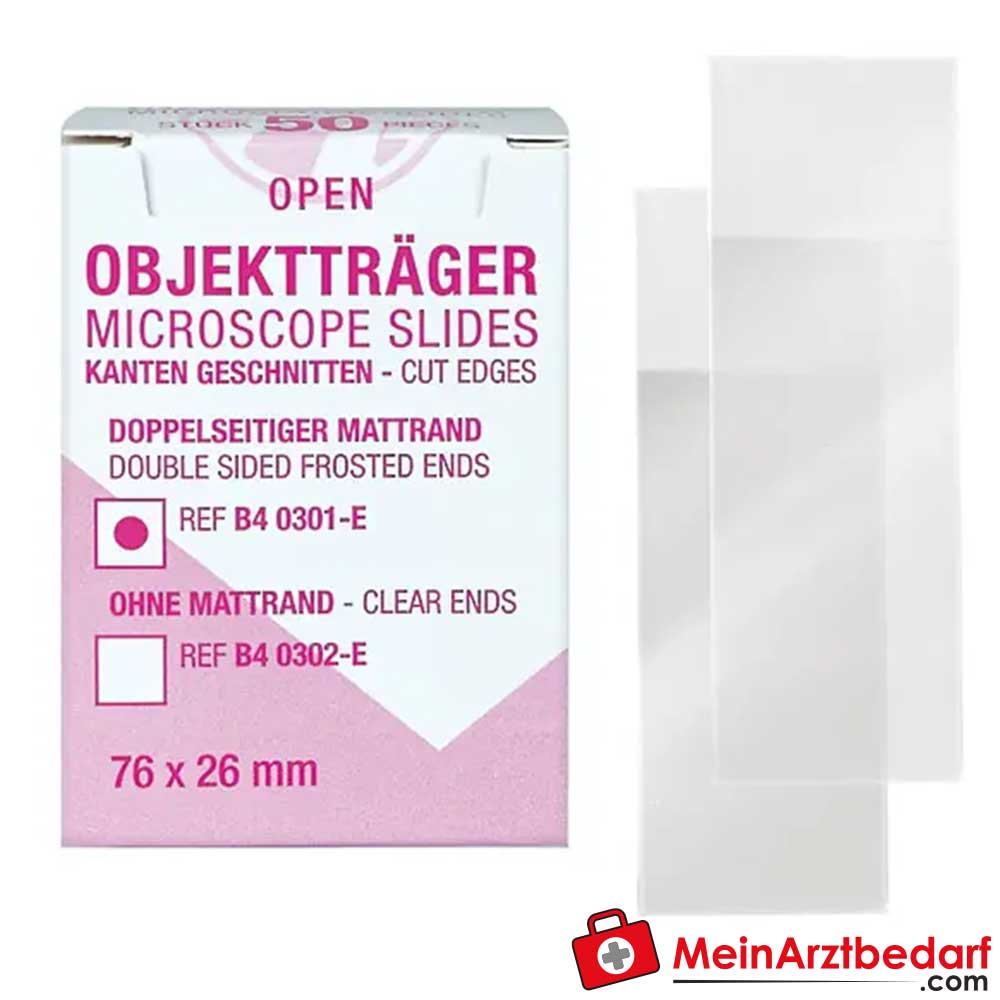 Mediware ECO-Objektträger, 50 Stk..