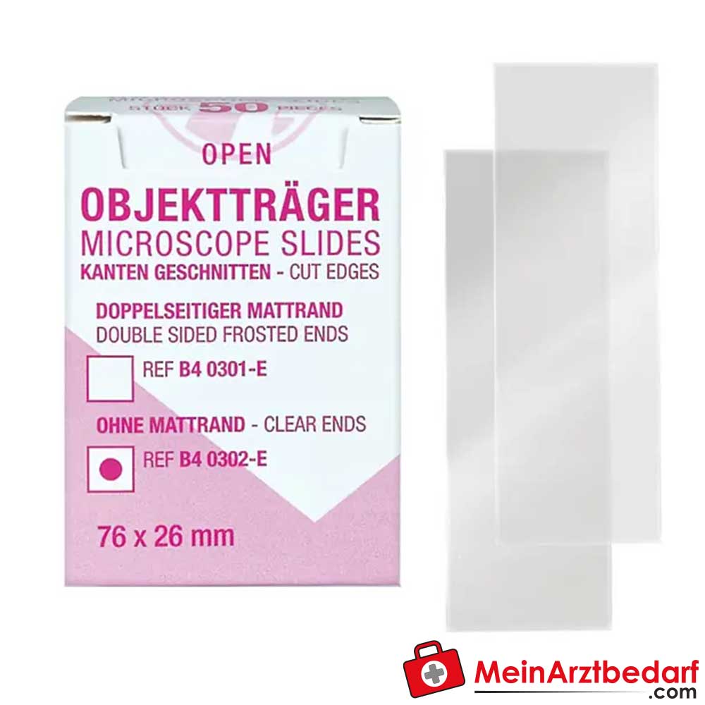 Mediware ECO-Objektträger, 50 Stk..