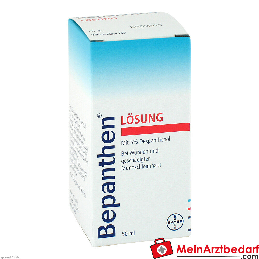 Bepanthen Lsung 50 mg/ml Tropfen/Spllsung fr Haut- und Schleimhautwunden | MeinArztbedarf.com Bepanthen Lsung 50 mg/ml Tropfen/Spllsung fr Haut- und Schleimhautwunden | MeinArztbedarf.com