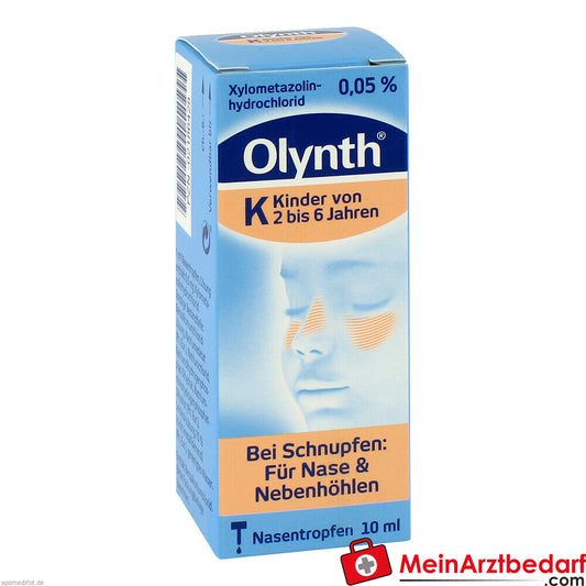 Olynth® 0,05% Nasentropfen für Kinder.