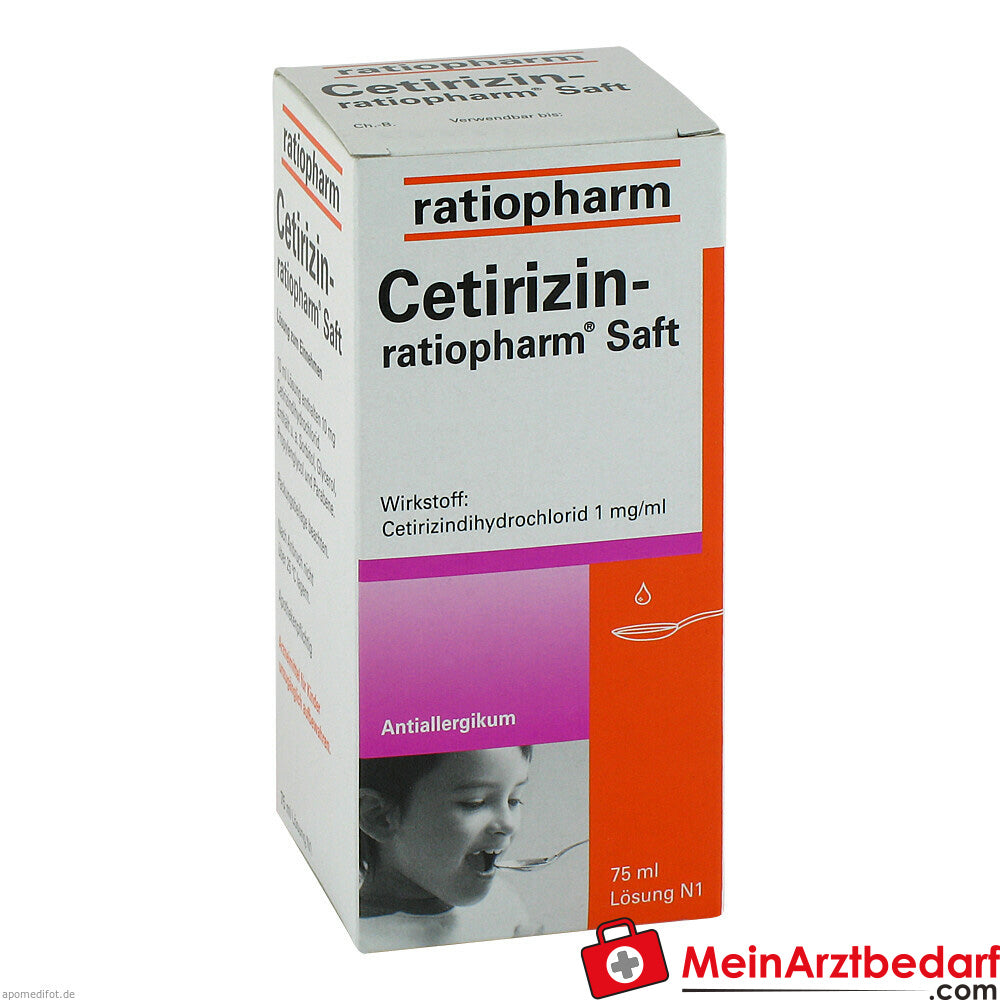 Cetirizin-ratiopharm Saft.