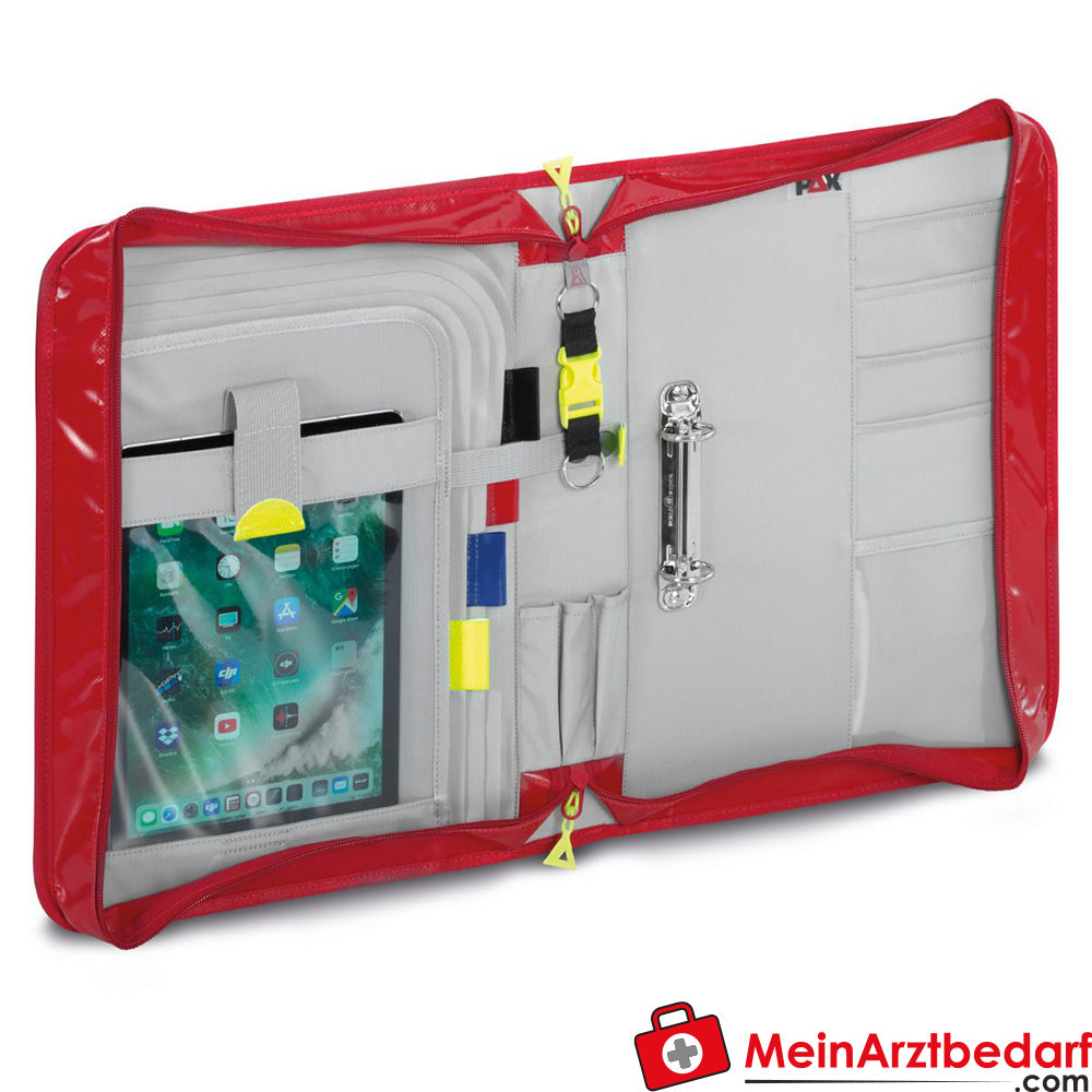 PAX registro multi-organizzatore tavoletta DIN A5 dorso impermeabile scomparto tavoletta 19 x 28 x 9 cm
