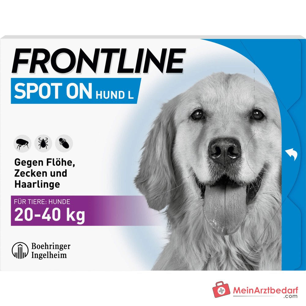 Frontline Spot On H40 Fipronil pipety 6 sztuk