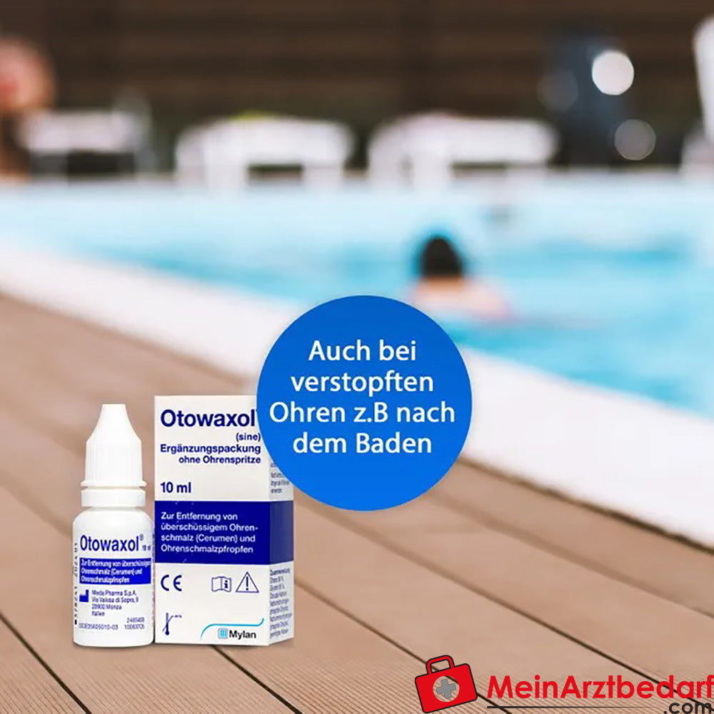 Otowaxol Sine Lösung - Ohrenschmalzentfernung zur sanften Ohreneinigung, 10ml.