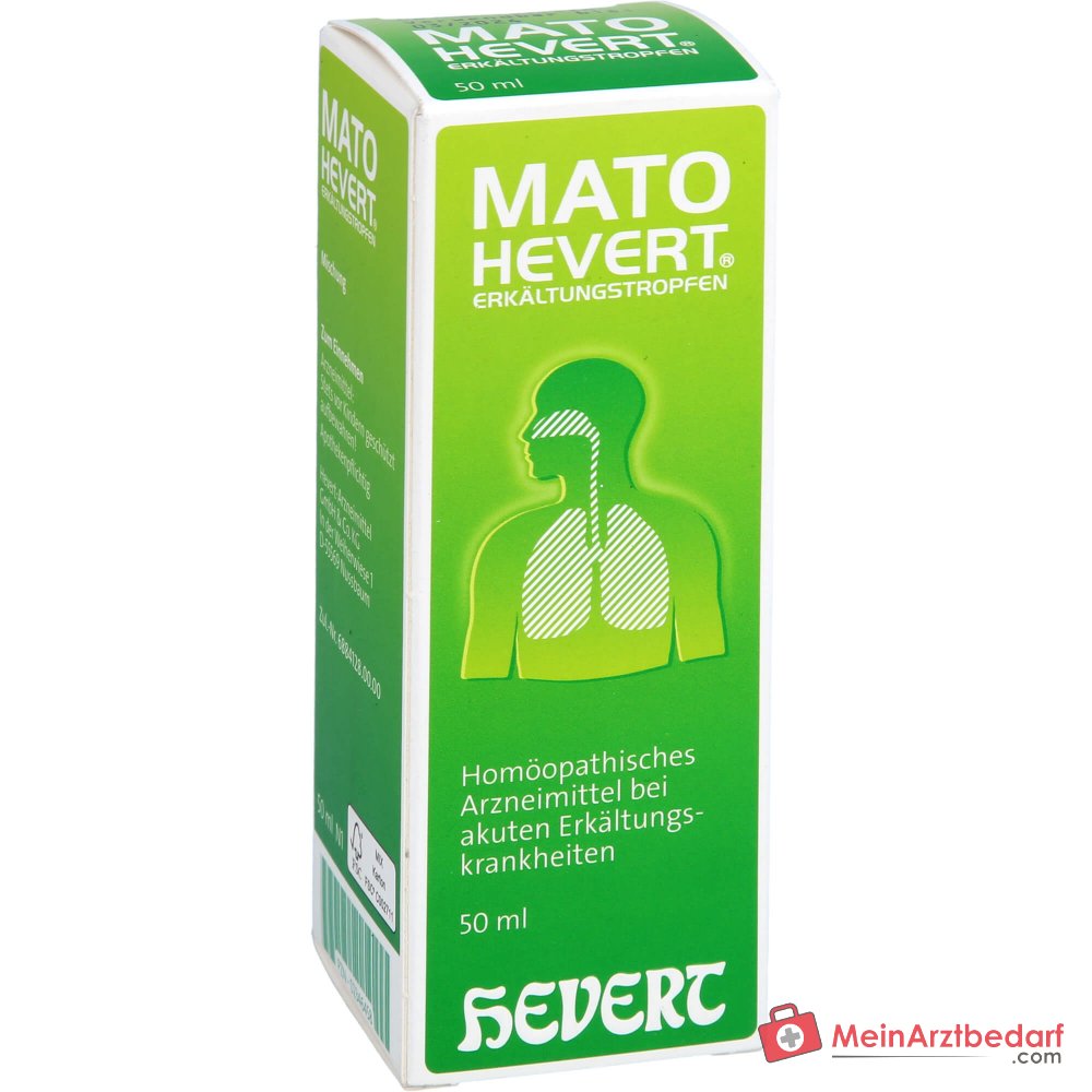 Hevert Mato Hevert Verkoudheidsdruppels Druppels, 50 ml